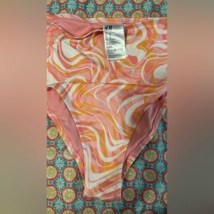 H&M extra high raise bathing suit bottom. Size 12